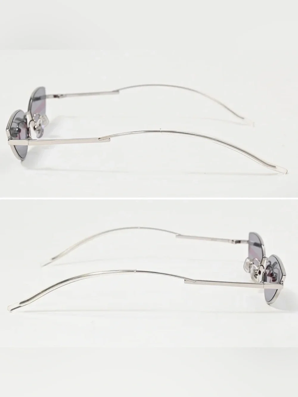 Gentle Monster POXI -02 Silver/Maroon
Slim Cat-eye Mirrored Sunglasses UNISEX - Picture 5 of 12